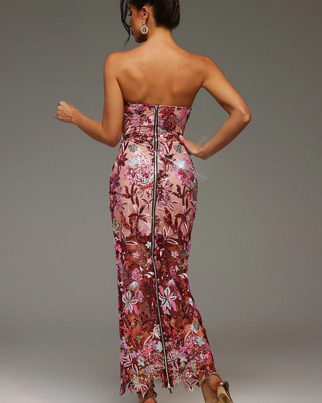 The Blossom Mirage Sequin Gown