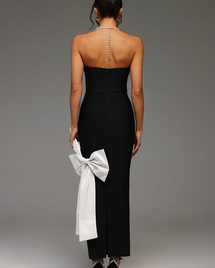 The Couture Bow Maxi Dress