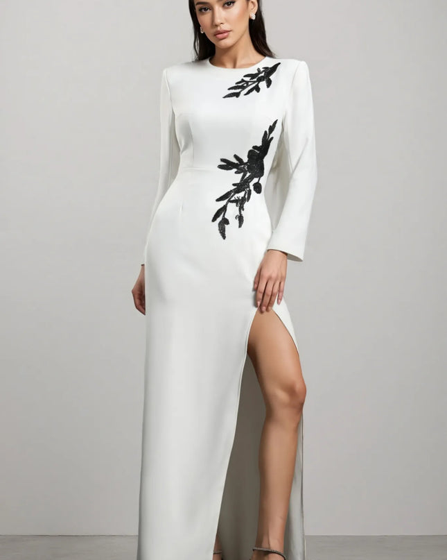 Modern Monochrome Asymmetric Co-ord Set