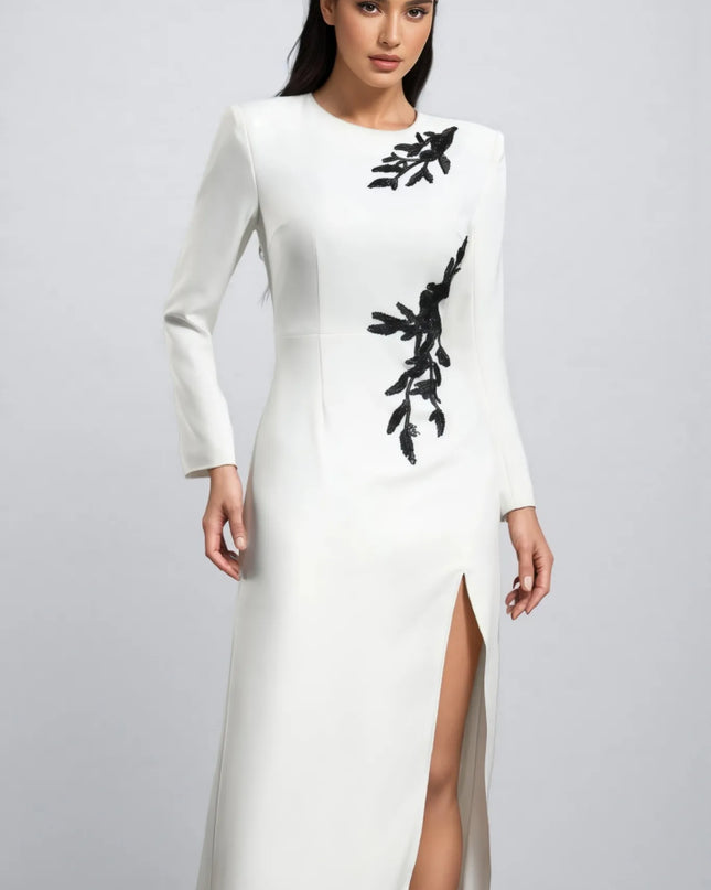 Modern Monochrome Asymmetric Co-ord Set