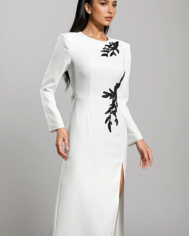 Modern Monochrome Asymmetric Co-ord Set