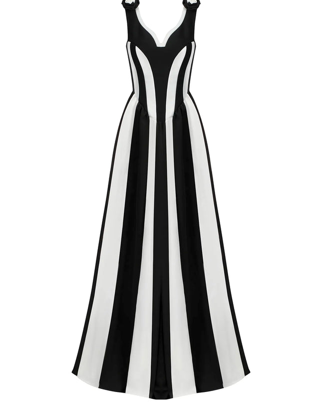 The 'Contrast Captivate' Gown