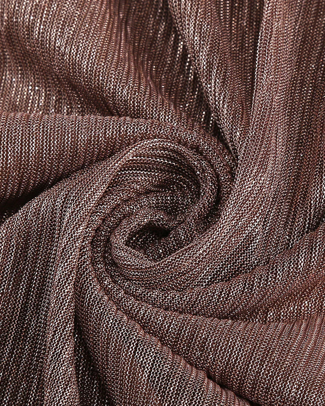 The Aurora Copper Corset Maxi Dress