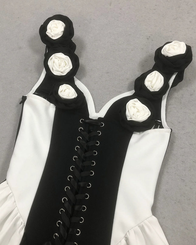 The 'Contrast Captivate' Gown