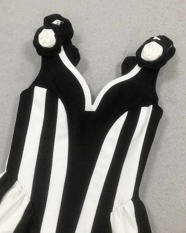 The 'Contrast Captivate' Gown