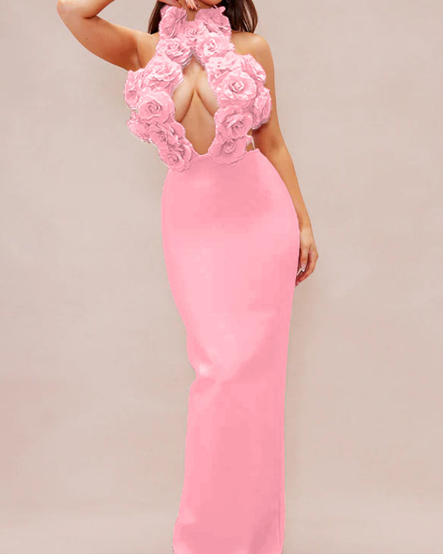 Fête des Fleurs Bodycon Dress