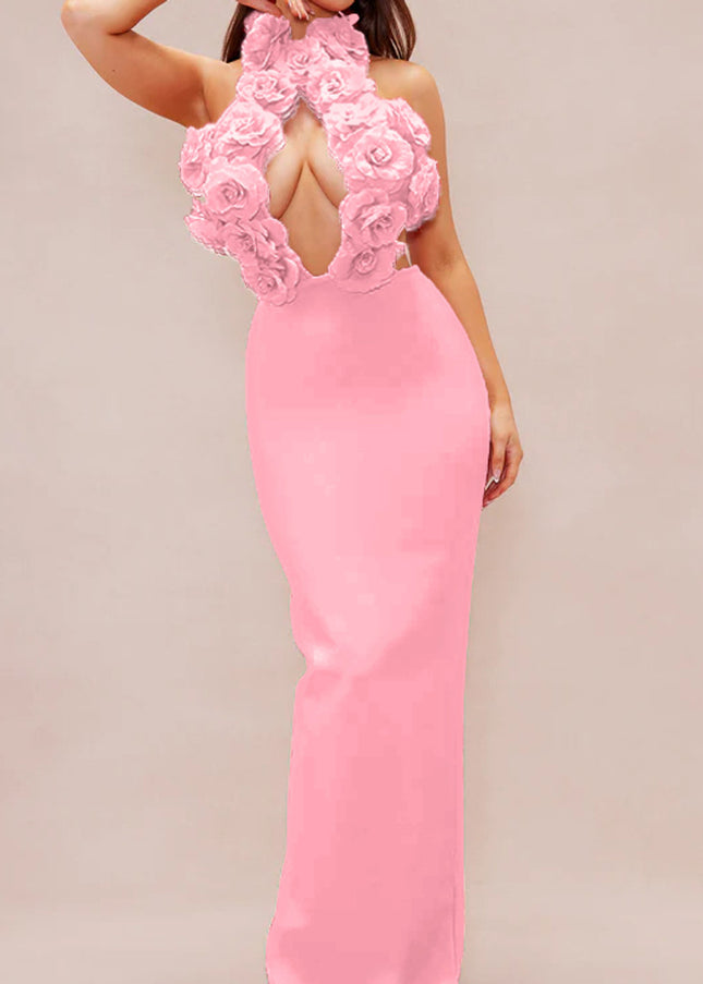 Fête des Fleurs Bodycon Dress