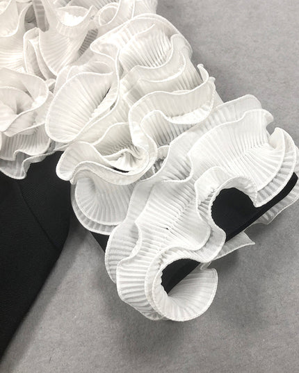 Symphony Pleated One-Shoulder Dress