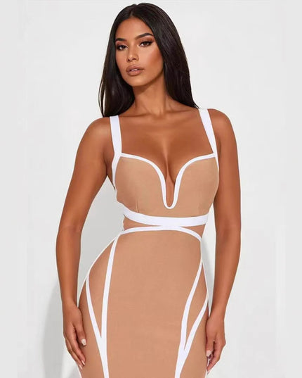 Contour Cutout Midi Dress