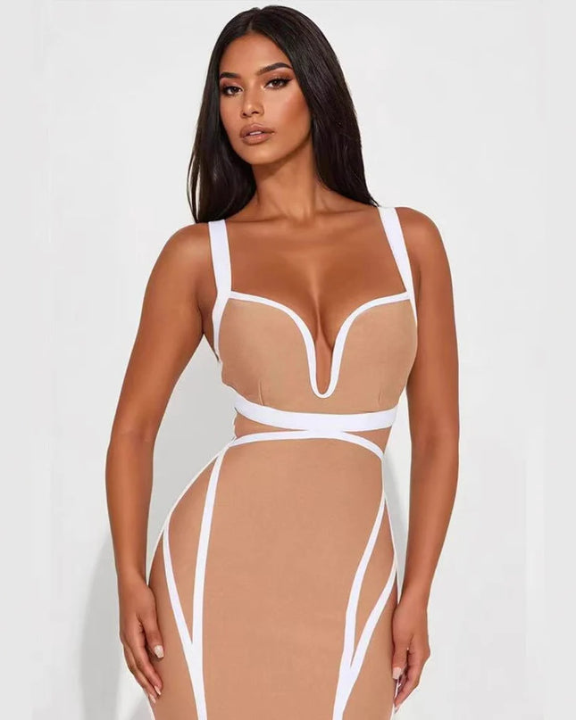 Contour Cutout Midi Dress