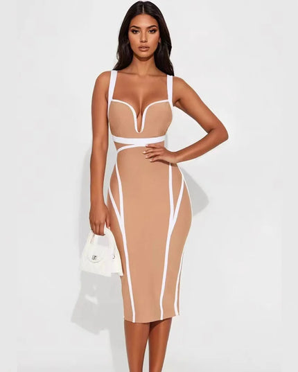 Contour Cutout Midi Dress