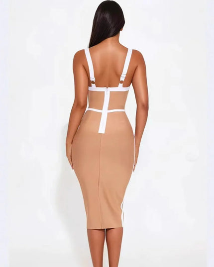 Contour Cutout Midi Dress
