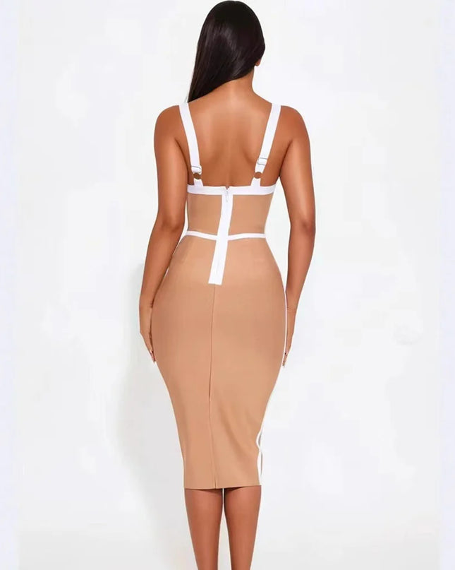 Contour Cutout Midi Dress